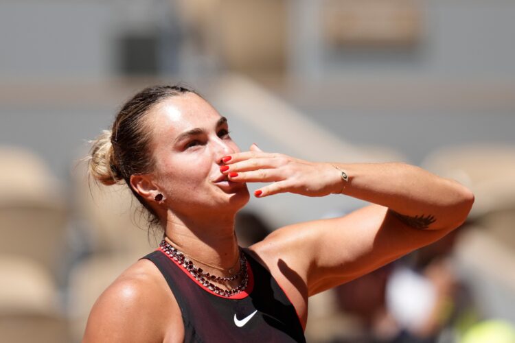 Sabalenka shines at French Open